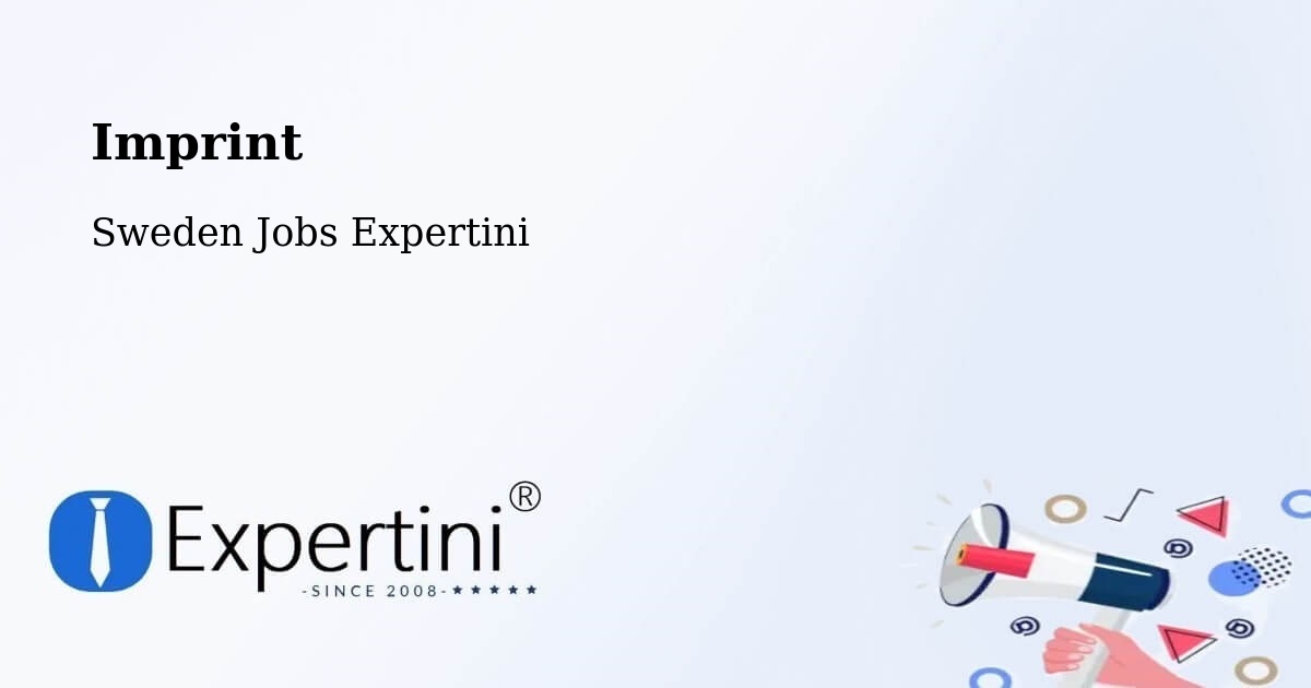 Imprint – Vårby - Sweden Jobs Expertini