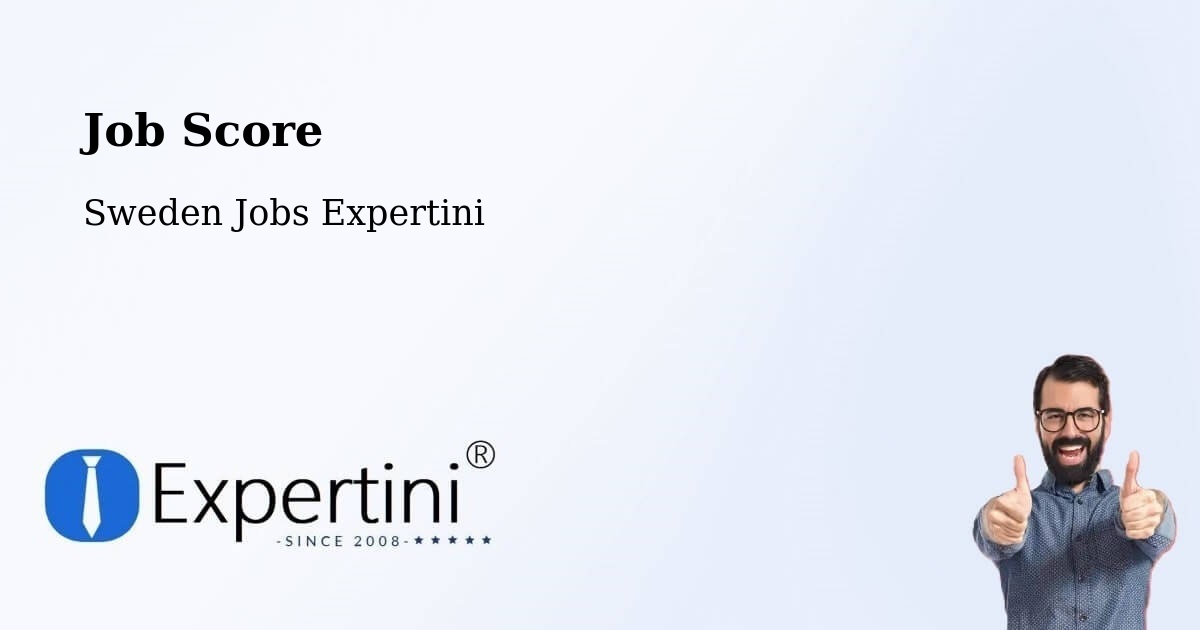 Job Score & Job Description Score Tool – Vårby - Sweden Jobs Expertini